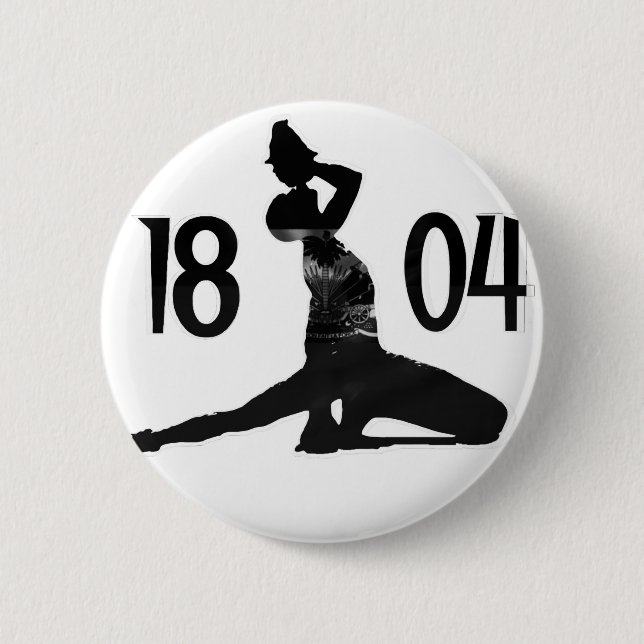 Neg Marron 1804 Haiti T-Shirt | Haitia Button (Vorderseite)