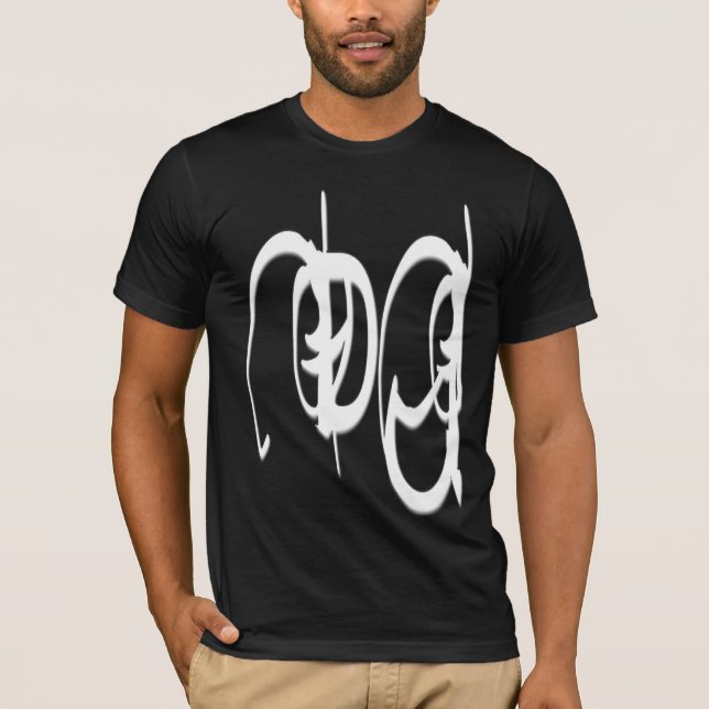 Negativ DJ, Art GN T-Shirt (Vorderseite)