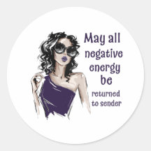 Negative Energie wird an Absender zurückgegeben