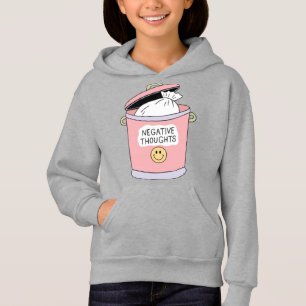 Negative Gedanken wegwerfen Hoodie