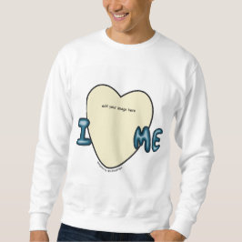 Negative ich Liebe mich bubbly Design Sweatshirt