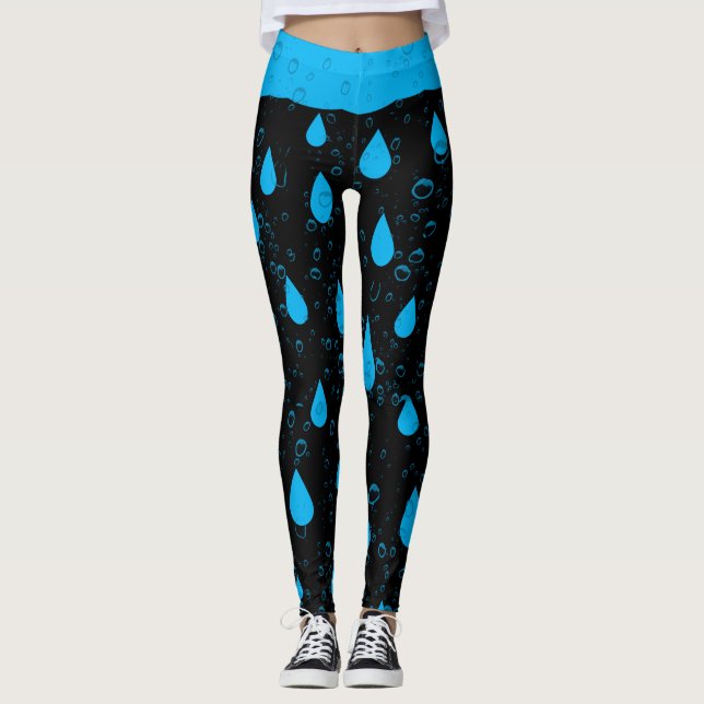Negative Regenfälle Leggings (Vorderseite)