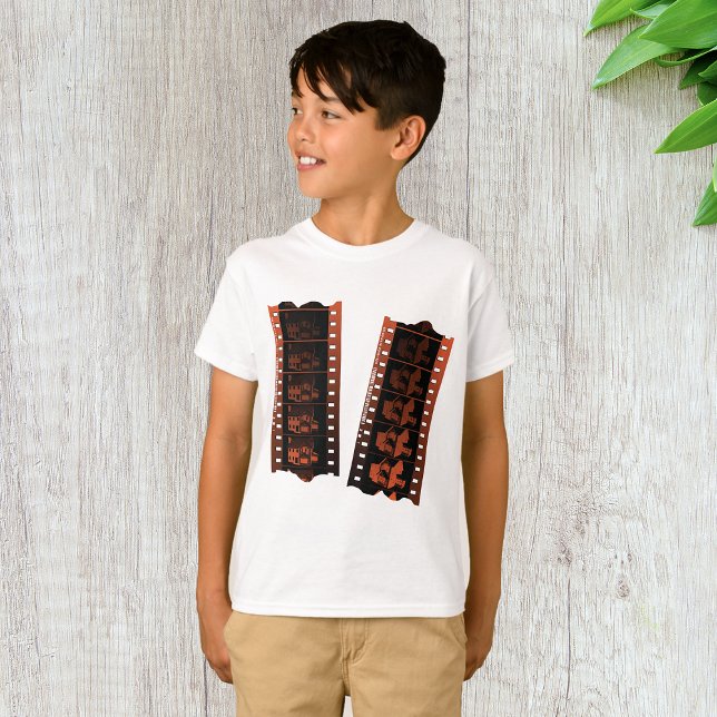 Negativer Filmstreifen T-Shirt (Von Creator hochgeladen)