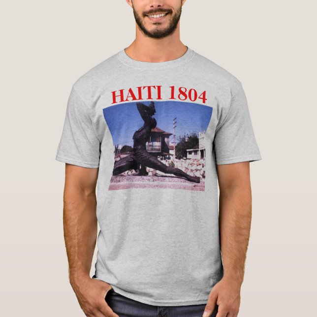 negbackground, HAITI 1804 T-Shirt (Vorderseite)