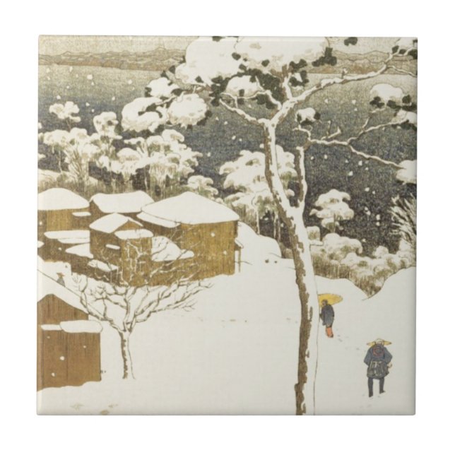 Negishi, Japan Fliese (Vorderseite)