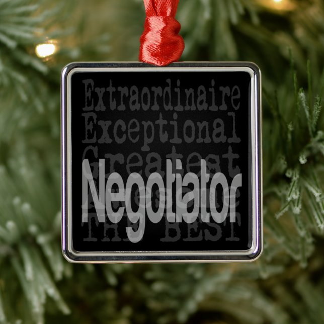 Négociateur Ornement métallique ordinaire (Arbre)