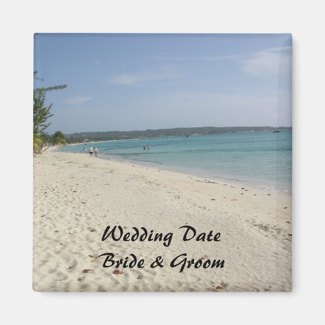 Negril, Jamaica Wedding Magnet (Vorne)