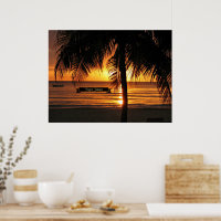 Negril, Jamaika Sonnenuntergang