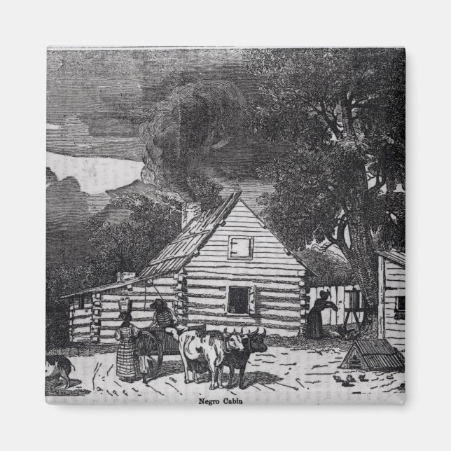 Negro Cabin Magnet (Vorne)