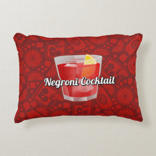 Negroni-Cocktail Dekokissen