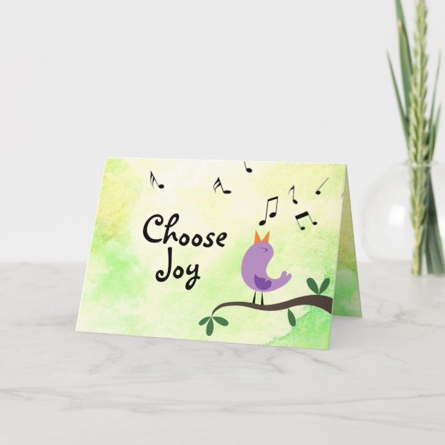 Nehemiah 8:10 Die Freude des Herrn ist eure Stärke Karte (Vorderseite)