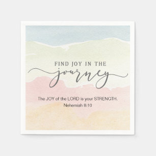 Nehemiah 8:10 Die Freude des Herrn ist eure Stärke Serviette