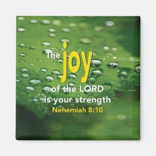 Nehemiah 8:10 JOY OF THE LORD CHRISTLICH Magnet