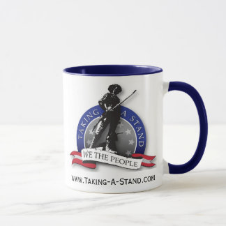 Nehmen einer Stand-Kaffee-Tasse Tasse