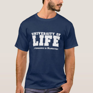 Nehmen Sie - an blauem T - Shirt teil