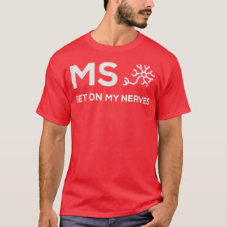 Nehmen Sie an der Kampagne teil, die MS für Männer T-Shirt