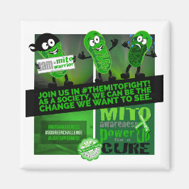 Nehmen Sie an #TheMitoFight teil Magnet