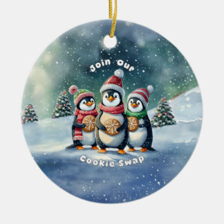 Nehmen Sie an unserem Weihnachts-Cookie-Swap teil Keramik Ornament