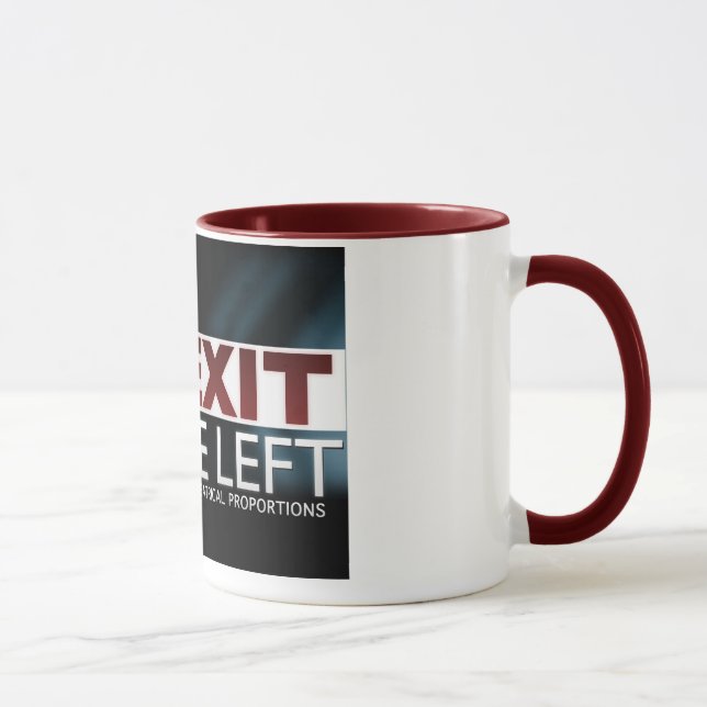 NEHMEN Sie Bühne verlassene Tasse heraus (Rechts)