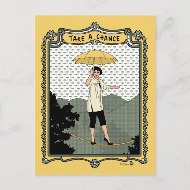 Nehmen Sie Chance_B_ Postkarte (Vorderseite)