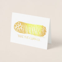 Nehmen Sie das Cannoli Italian Food Feinschmecker