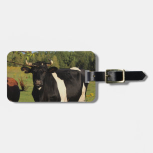 Nehmen Sie den Stier durch die Hörner Gepäckanhänger