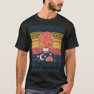 Nehmen Sie die Chance, Fehler zu bekommen Messy Sc T-Shirt