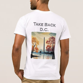 Nehmen Sie die D.C. T-Shirt