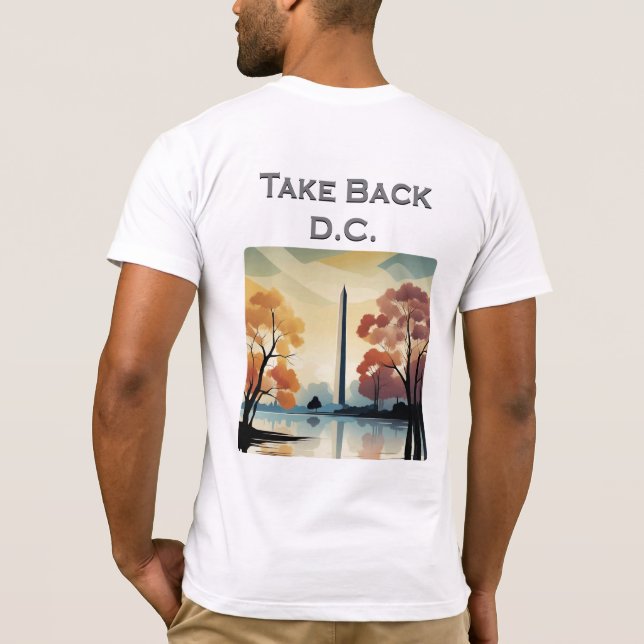 Nehmen Sie die D.C. T-Shirt (Rückseite)