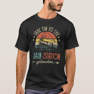 Nehmen Sie die Metro zum Bahnhof Funny Classic Vin T-Shirt