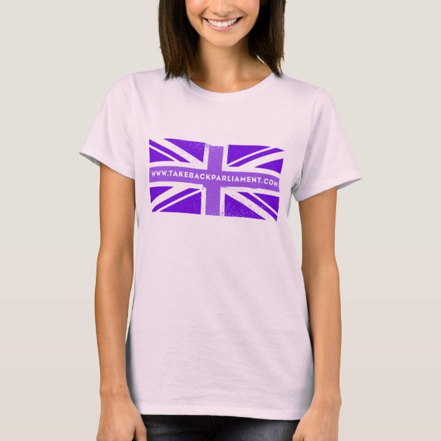 Nehmen Sie die Rückflagge, der Bio T - Shirt der D (Vorderseite)