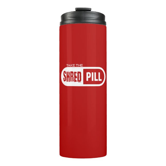 Nehmen Sie die Shred-Pille Thermosbecher (Vorderseite)