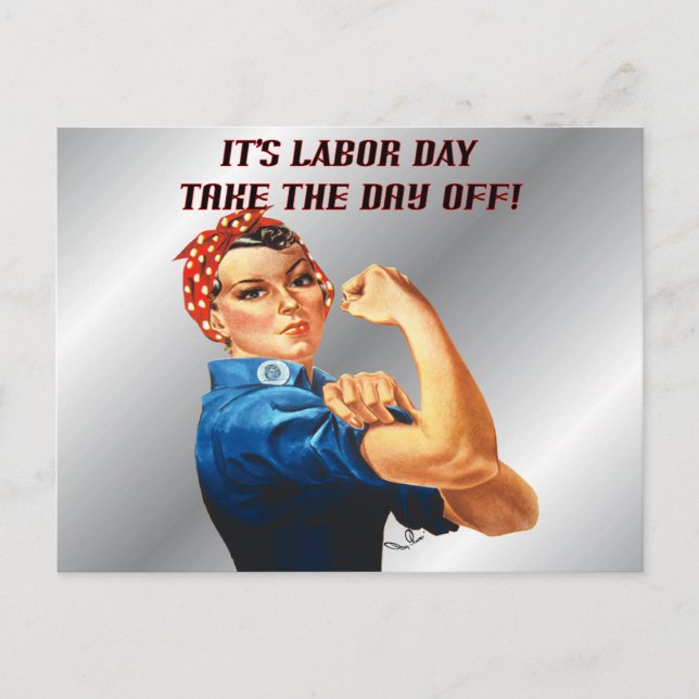 Nehmen Sie die Tageskarte ab. Postkarte (Vorderseite)