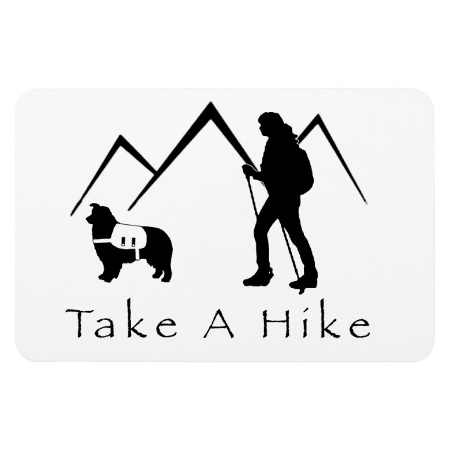 Nehmen Sie ein Wandermagnet- Aussie/Pack Magnet (Horizontal)