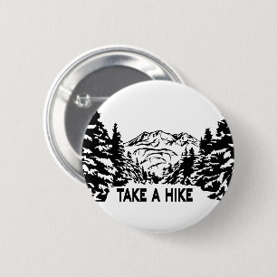 Nehmen Sie eine monochrome Berglandschaft zu Wande Button