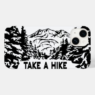 Nehmen Sie eine monochrome Berglandschaft zu Wande Case-Mate iPhone 14 Hülle