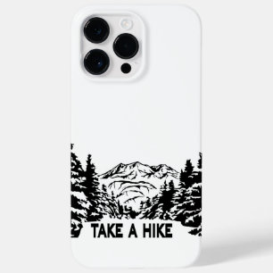 Nehmen Sie eine monochrome Berglandschaft zu Wande Case-Mate iPhone 14 Pro Max Hülle