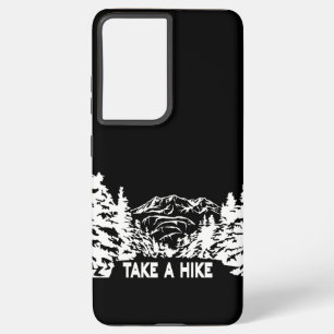 Nehmen Sie eine monochrome Berglandschaft zu Wande Samsung Galaxy Hülle
