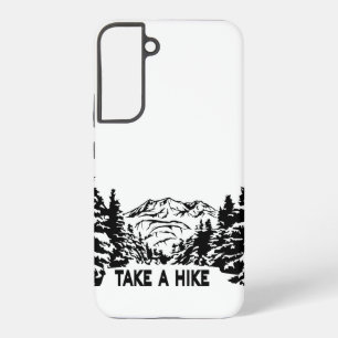 Nehmen Sie eine monochrome Berglandschaft zu Wande Samsung Galaxy Hülle