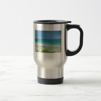 Nehmen Sie eine tiefer Atem-Ozean-Reise-Tasse Reisebecher