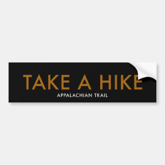 NEHMEN Sie eine WANDERUNG - appalachische Spur Autoaufkleber