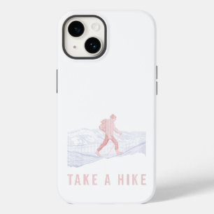 Nehmen Sie eine Wanderung Blau und Rot Case-Mate iPhone 14 Hülle