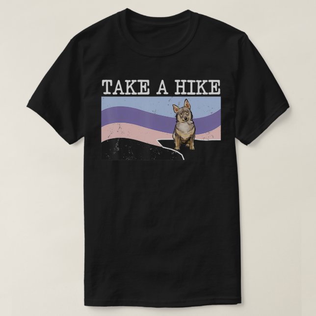 Nehmen Sie eine Wanderung durch das schwedische Va T-Shirt (Design vorne)