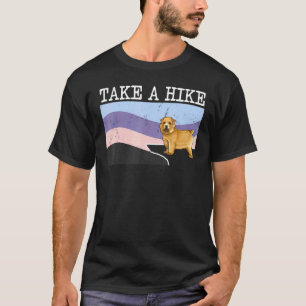 Nehmen Sie eine Wanderung Norwich Terrier Grafisch T-Shirt