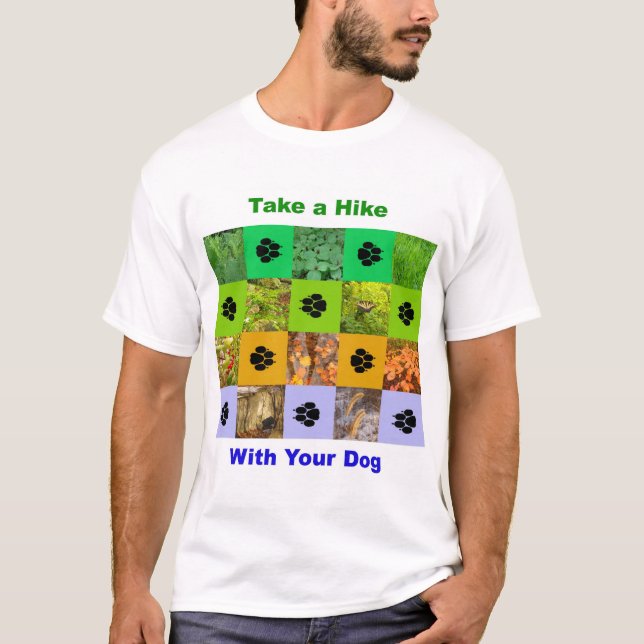 Nehmen Sie eine Wanderung T-Shirt (Vorderseite)