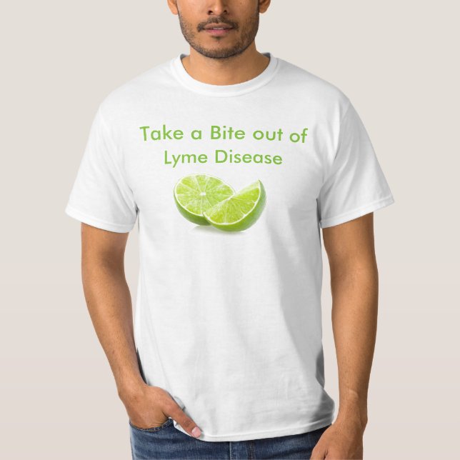 Nehmen Sie einen Biss aus Lyme T - Shirt heraus (Vorderseite)
