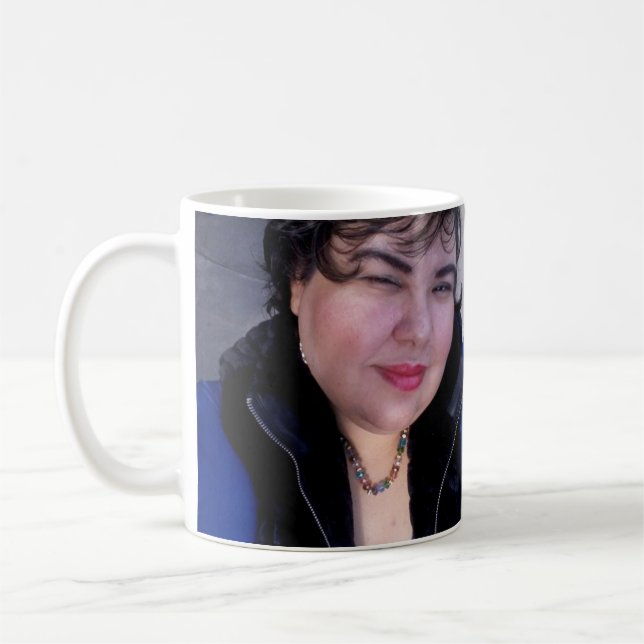 Nehmen Sie einen Blick Kaffeetasse (Links)