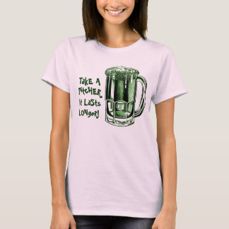 Nehmen Sie einen Krug, der länger hält T-Shirt
