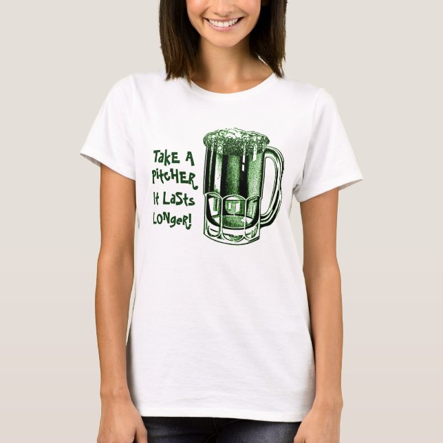 Nehmen Sie einen Krug, der länger hält T-Shirt (Vorderseite)