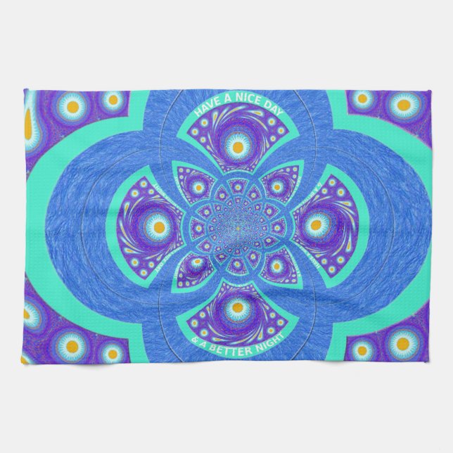 Nehmen Sie einen niederen Tag Geschirrtuch (Horizontal)